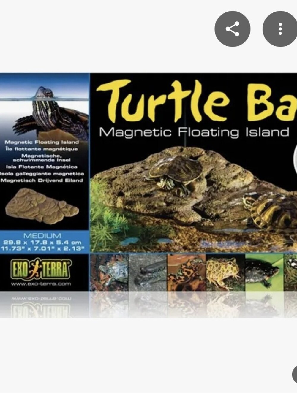 Turtle Magnetic Floating Island